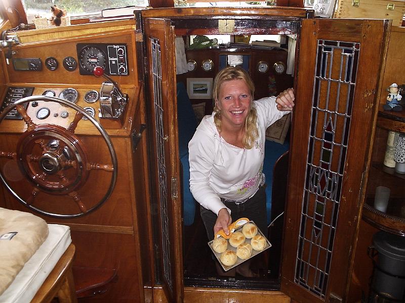 Zelfgebakken broodjes